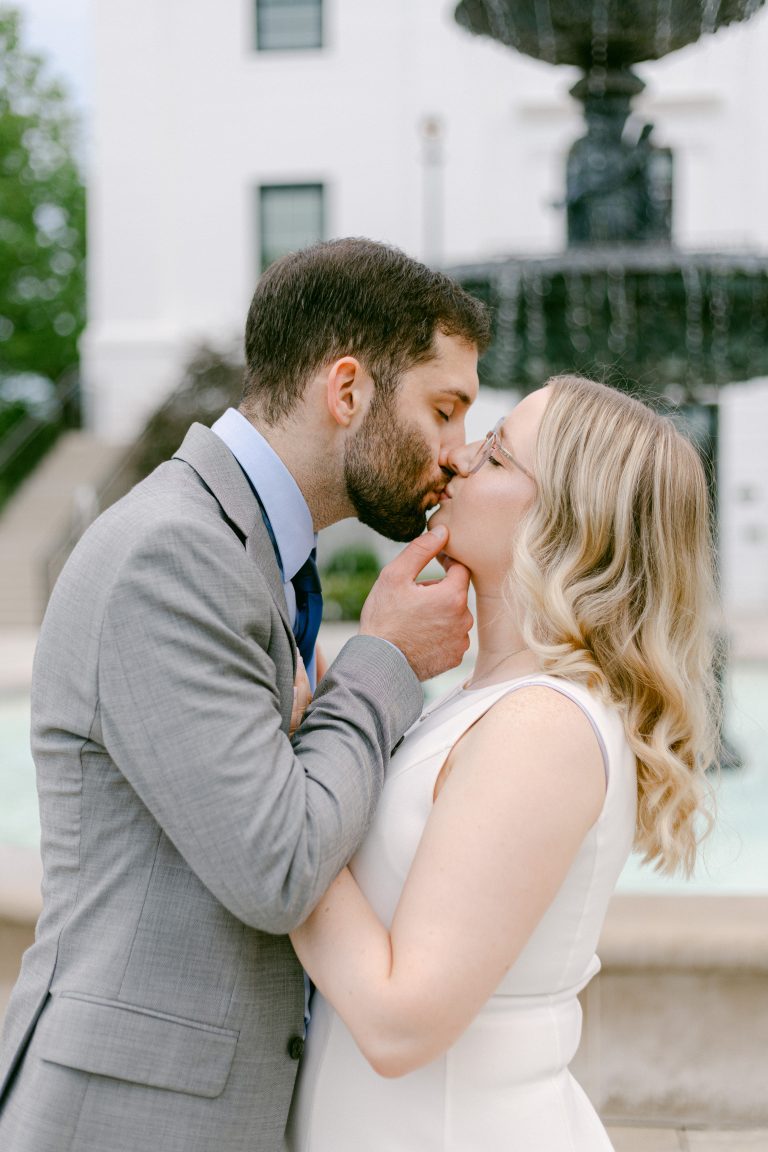 Romantic Summer Couples Session in the Village of West Clay in Carmel Indiana | Hannah and Jacob